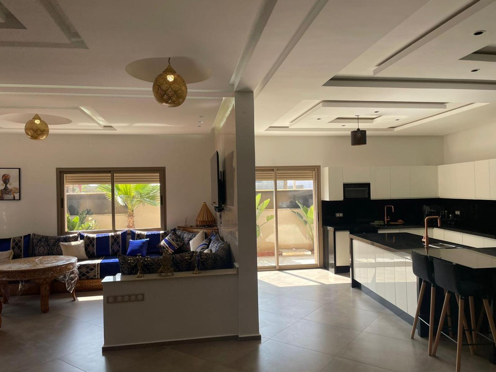 Villa Moderne A 5 Min De La Plage Avec Jardin Et 3 Salons Suvayr Dış mekan fotoğraf