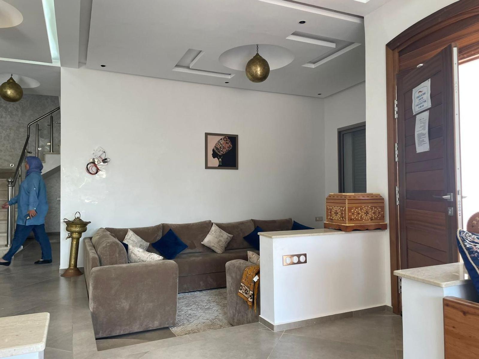 Villa Moderne A 5 Min De La Plage Avec Jardin Et 3 Salons Suvayr Dış mekan fotoğraf