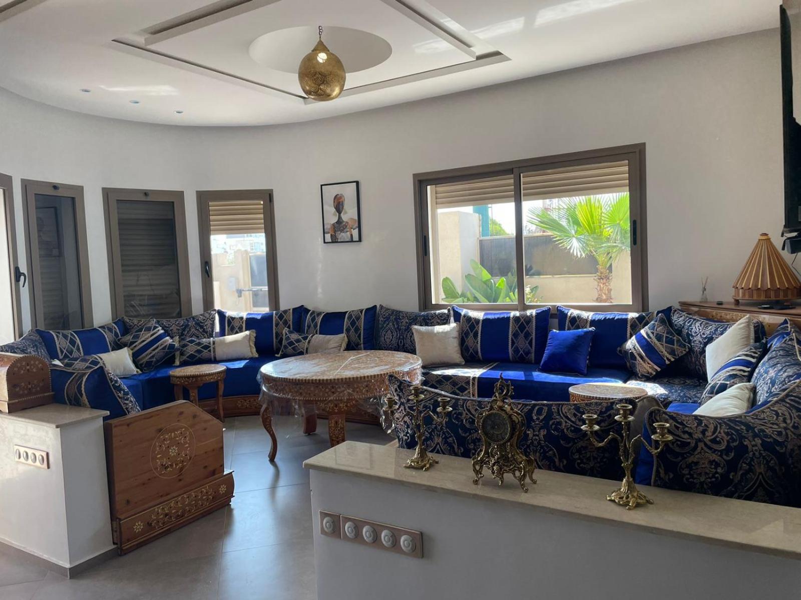 Villa Moderne A 5 Min De La Plage Avec Jardin Et 3 Salons Suvayr Dış mekan fotoğraf