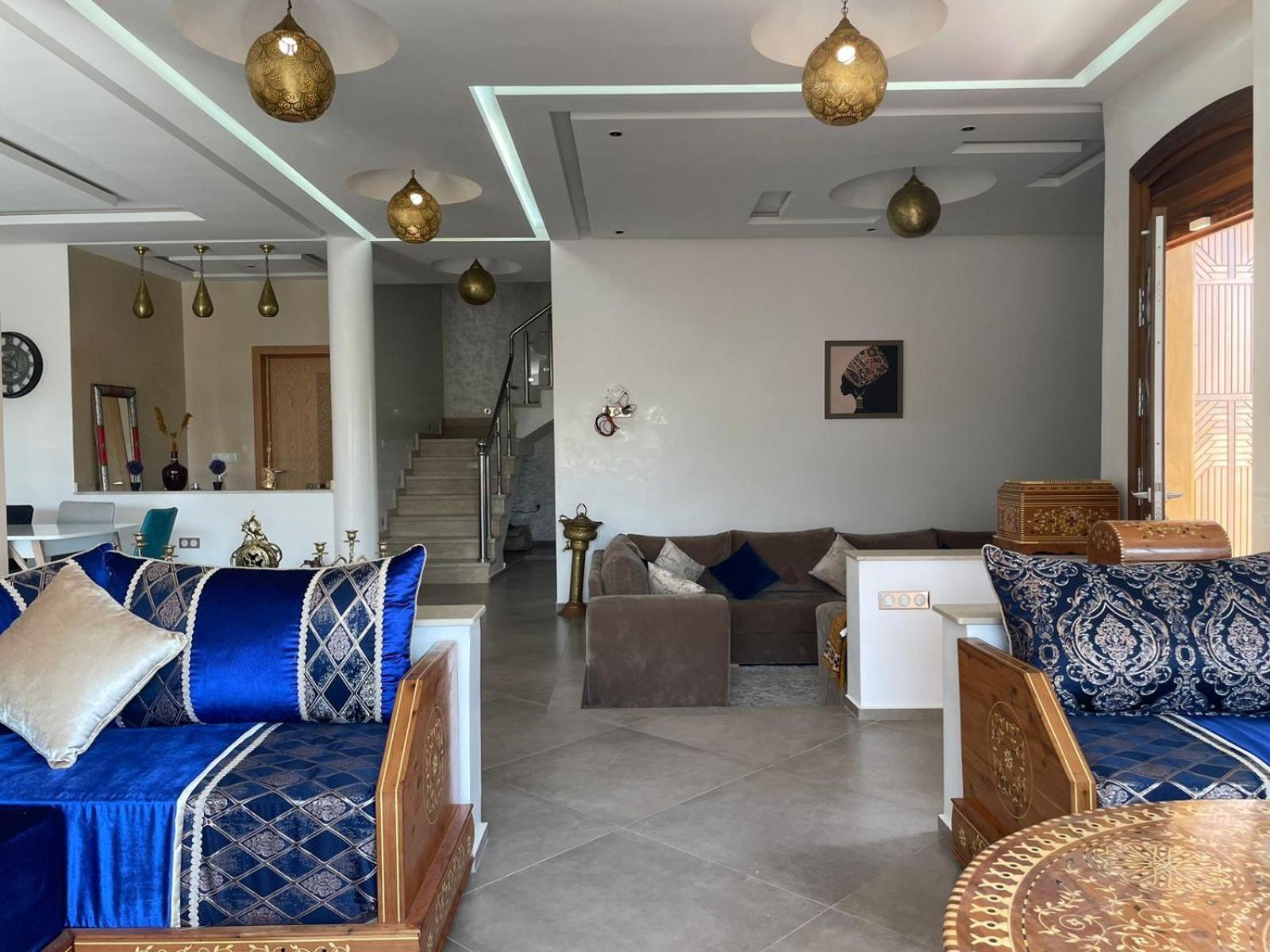 Villa Moderne A 5 Min De La Plage Avec Jardin Et 3 Salons Suvayr Dış mekan fotoğraf