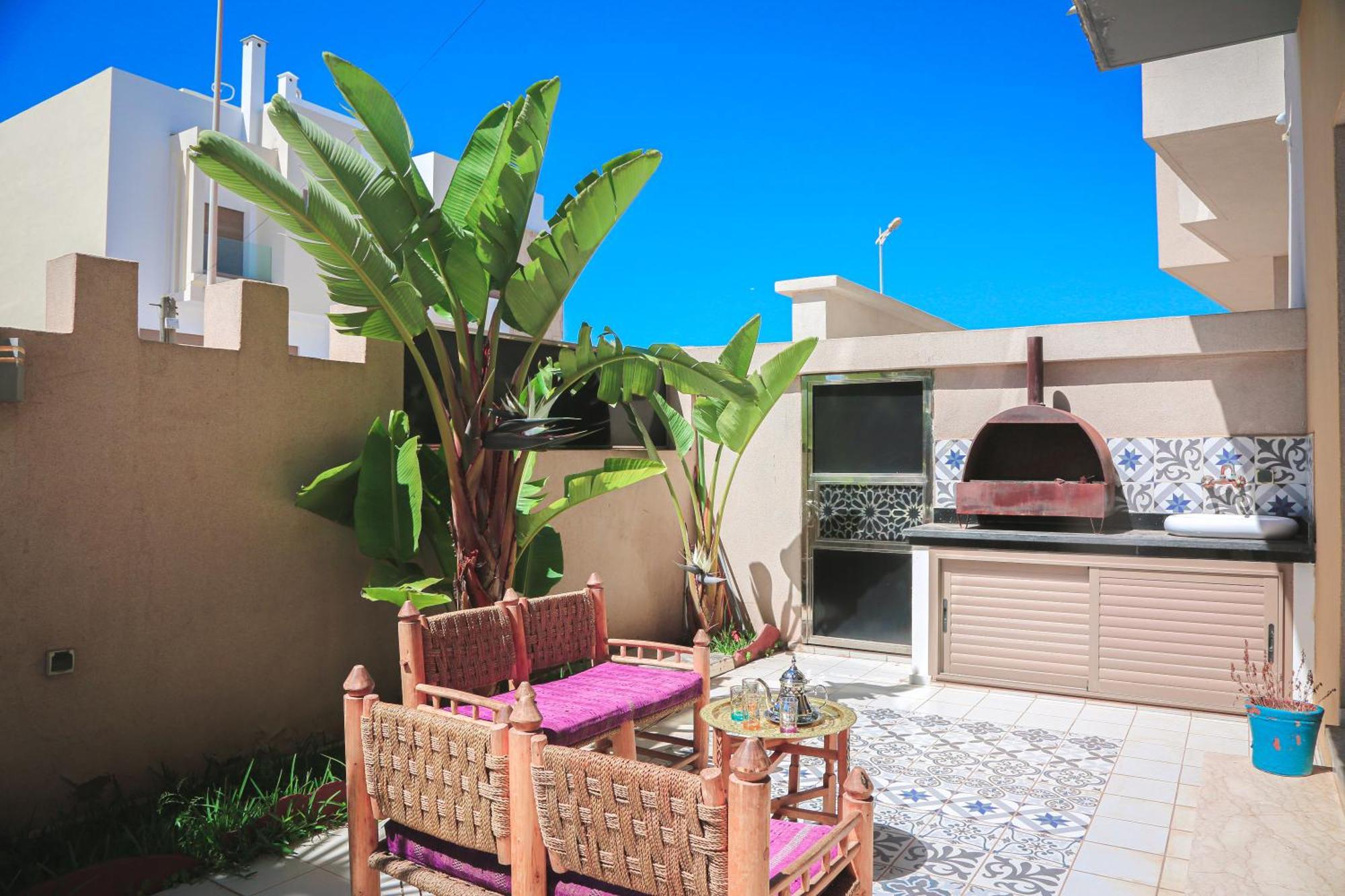 Villa Moderne A 5 Min De La Plage Avec Jardin Et 3 Salons Suvayr Dış mekan fotoğraf